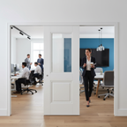 Premium Telescopic Pocket Door System with Georgian Design, Maintenance-Free Track, and 15-Year Guarantee