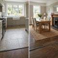1m Dark Grey Laminate Adapting Door Profile 12mm x 45mm