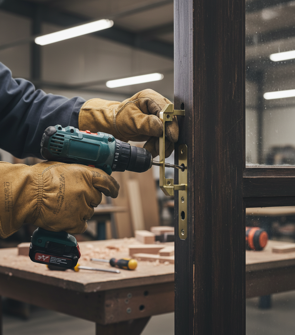 Premium Rebate Set for External Deadlock - Ideal for Re-Bated Doors with Durable Construction