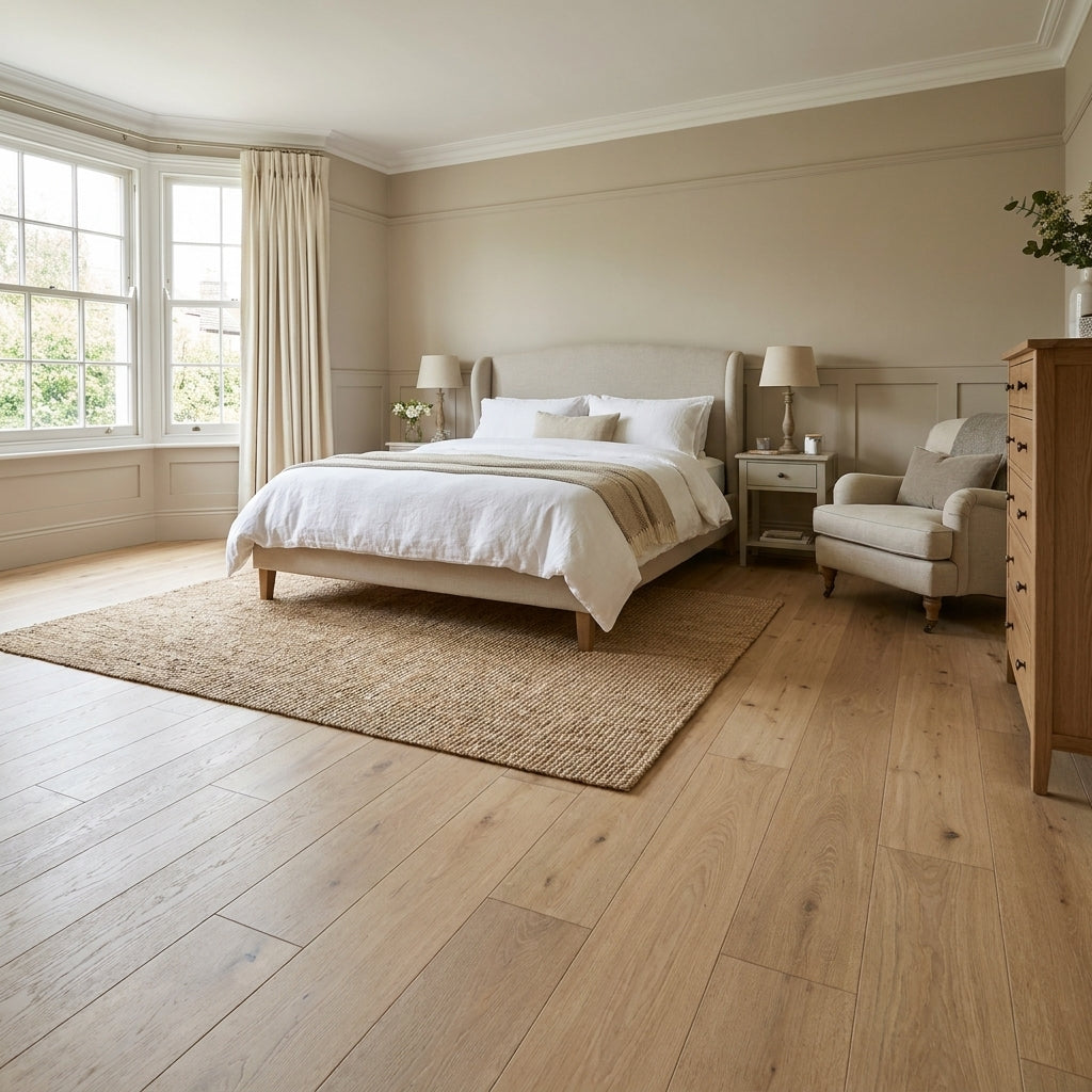 Premium Oak 12mm Waterproof Laminate Flooring 1375 x 188 mm
