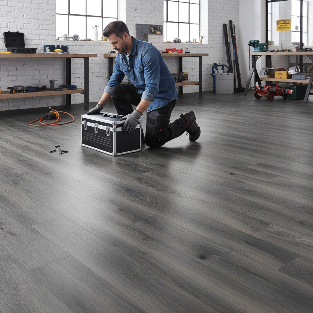 Premium 8mm Laminate Flooring with Water-Resistant Surface for High Durability in Domestic and Business Environments