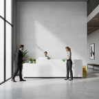 Premium Light Grey Concrete Wall Panelling with UV Resistant Coating - 4mm Thick, Easy Installation, Ideal for Modern Interiors - Image 2