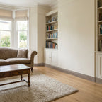Self-Adhesive Grey Oak End Door Profile 900mm for Easy Installation