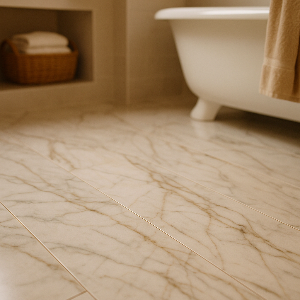 Water-Resistant Laminate Flooring 1383 x 244mm 8.5mm Thickness Lifetime Guarantee - detail view