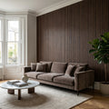 Elevation Acoustic Wall Panelling 2400x600mm Fully Finished Walnut
