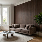 Elevation Acoustic Wall Panelling 2400x600mm Fully Finished Walnut