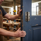 Premium 75mm Ball Bearing Hinge Pair - Heavy Duty Steel Construction for Contemporary Doors