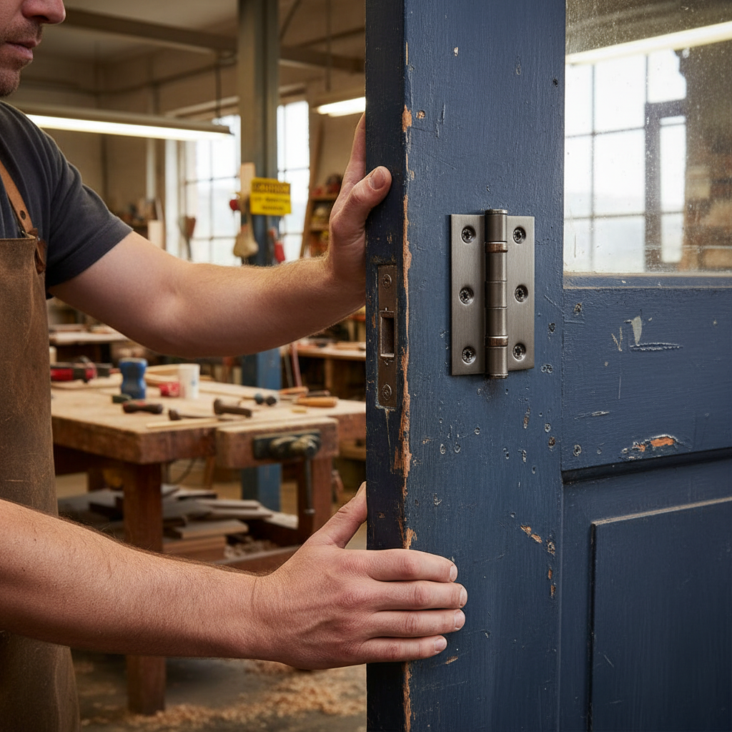 Premium 75mm Ball Bearing Hinge Pair - Heavy Duty Steel Construction for Contemporary Doors