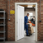 Premium Internal Primed 1930's Fire Door with 4 Panels, FD30 Fire Rating for Enhanced Safety - Image 2