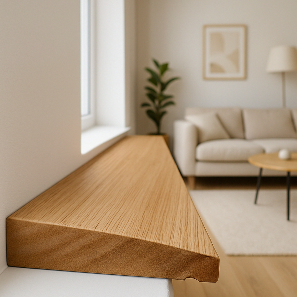 Unfinished Oak Timber Cill for External Use