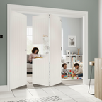 Premium High-Performance Bi-Folding Room Divider with Top Hung System and Customizable Configurations for Stylish Space Management