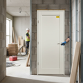 Premium Internal 1 Panel FD30 Fire Door with Solid Pine Core and MDF Face for Home Renovation Projects