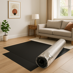 3mm Silver Wood and Laminate Flooring Underlay for Combi Use