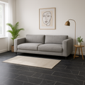Water-resistant Black Marble 8mm Laminate Flooring for Industrial Use