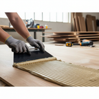Premium Wood Adhesive Trowel for Efficient Flooring Installation and Application - Image 2