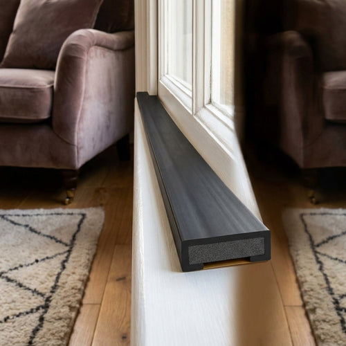 2100mm Black Intumescent Fire Seal, 15mm Depth, 30-Minute Fire Rating - detail view