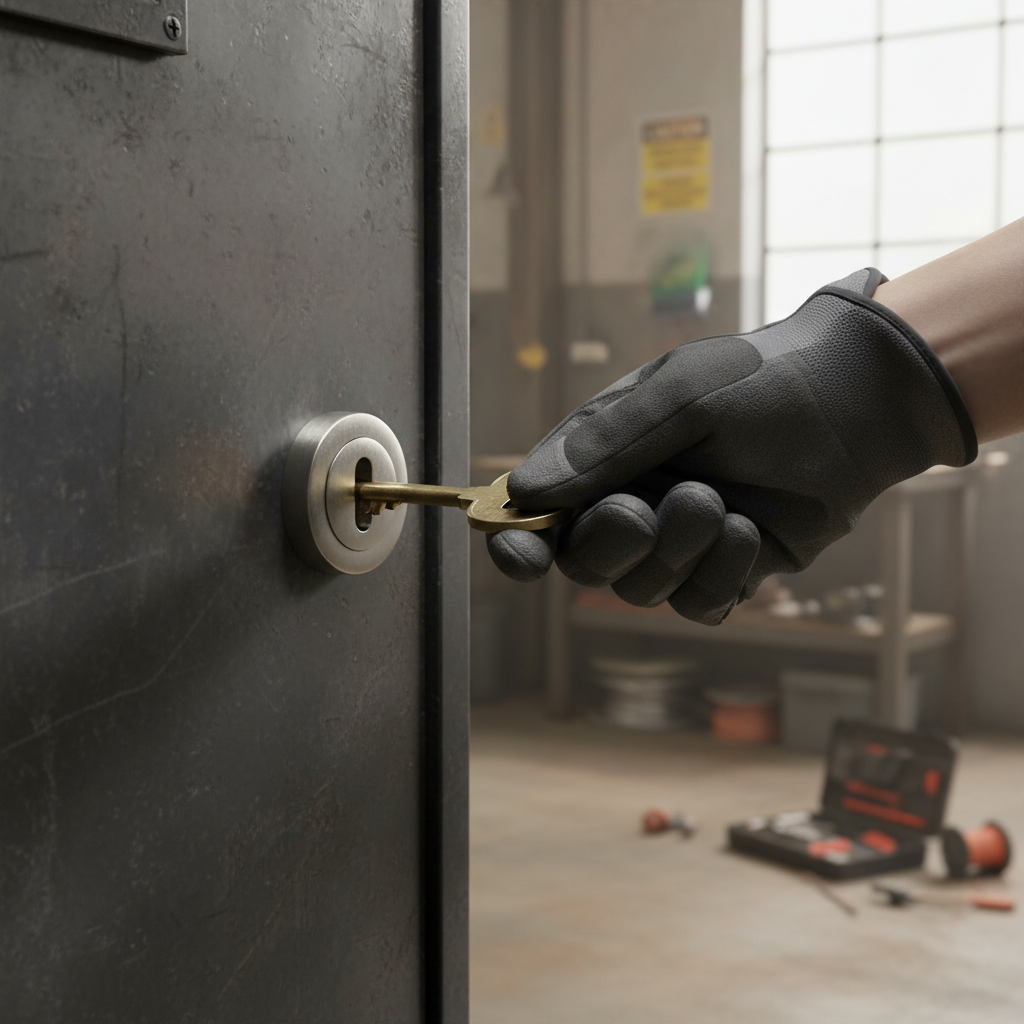 Premium Lock Escutcheon with Concealed Fix Screw and 25-Year Guarantee for Fire Rated Doors