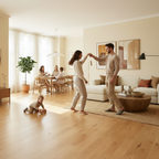 Premium 18mm UV Lacquered Solid Oak Flooring with Brushed and Oiled Finish for Timeless Elegance - Image 2