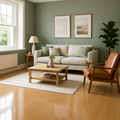 High Gloss Aqua Pro Laminate Flooring in Oak Aviva Blossom, 8mm