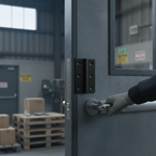 Premium 76mm (3'') Washered Hinges in Matt Black Finish for Internal Doors - High-Quality Professional Grade for Industrial and Commercial Applicat...