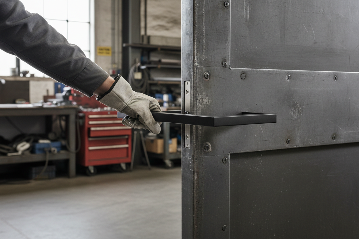 Premium Matt Black Mitred Pull Handle 450mm - Elegant Design with Durable Finish and 10-Year Guarantee