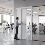 Professional Telescopic Pocket Door System for Wide Openings with Adjustable Features and 15-Year Guarantee