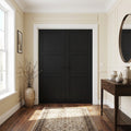 Internal 4 Panel Primed Pair Door, Industrial Style, 2.0 Design