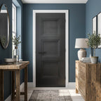 Internal Black Elegance Ripley Door Fully Finished Solid Engineered Timber