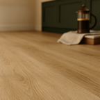 5mm Rigid Core LVT Flooring in Sunbleached Oak Finish - detail view