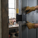 Premium 102mm Ball Bearing Hinge - Matt Black Finish for Smooth Operation and Durability