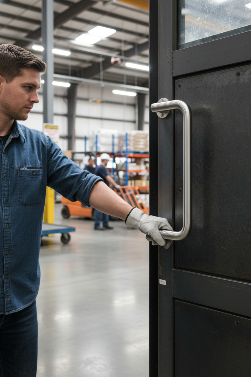 Premium Satin Stainless Steel D Pull Handle 300mm - Elegant Design with Bolt Through Installation