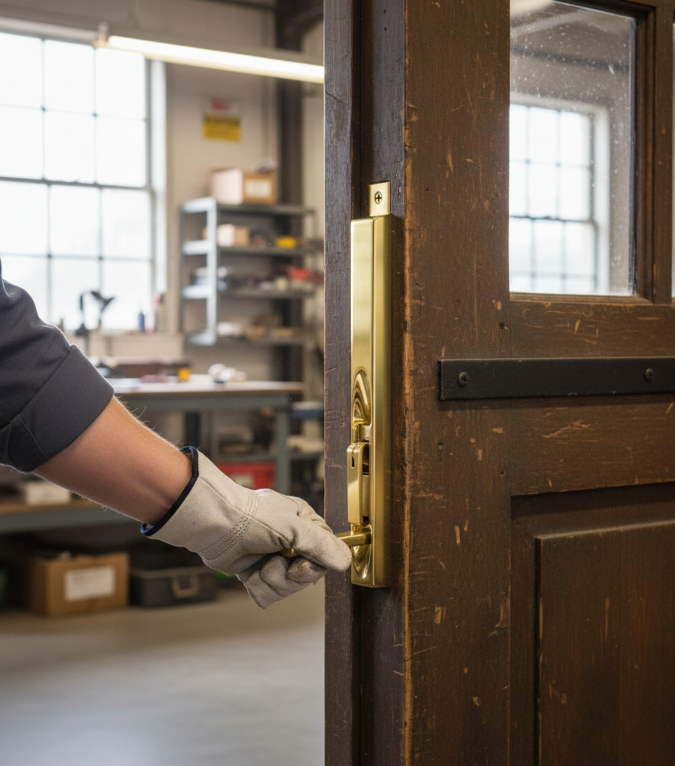 Premium Lever Action Flush Bolt for Enhanced Door Security - Ergonomic Design with 10-Year Guarantee and Various Sizes