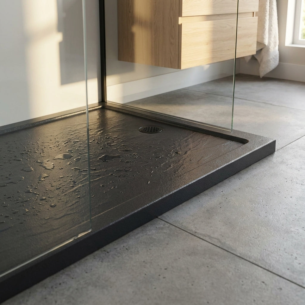 Waterproof Wall Panelling - Gloss White 2420mm Matt Finish - detail view