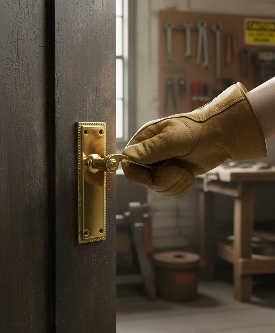 Premium Georgian Scroll Lever Door Handle Set with Rope Design, Fire Door Rated, Available in Lock, Latch, and Bathroom Configurations