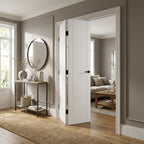 Internal Bi-Fold Door, White Primed, Solid Engineered Timber Core