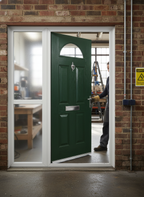 Premium External Glazed Fire Door Set with Sidelight - 30 Minute Fire Resistance and Versatile Color Options