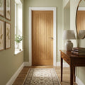 Internal Oak Door Made-to-Measure Fully Finished 7 Panel Edison Design
