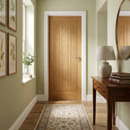 Internal Oak Door Made-to-Measure Fully Finished 7 Panel Edison Design