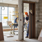 Premium Fully Finished Walnut Fire Door Lining Kit with Intumescent Seal and FSC Certification