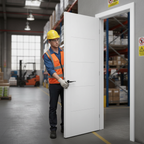 Premium 5P Ladder Style Fire Door with 30 Minutes Fire Rating and Engineered Construction for Strength and Stability