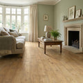 10mm Tawny Chestnut Handscraped Moisture Resistant Laminate Flooring