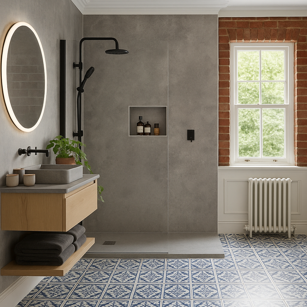 Caldeira Matt Waterproof Wall Panelling 2420mm with Lifetime Guarantee