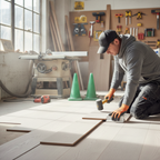 Premium 14mm Engineered Real Wood Flooring - White Mist Finish with 4V Bevel Edges and Matt Lacquer for Durability
