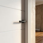 FD30 Fire Door Internal White Smooth Horizontal 5 Panel Moulded - detail view