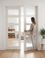 Premium Custom Made Fire Door Pair FD30 - Bespoke Internal Fire Safety Door Solution with Custom Sizing Options