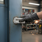 Professional Rectangular Flush Pull Handle with Satin Stainless Steel Finish - Fire Door Rated with 10 Year Mechanical Guarantee