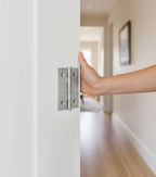 Premium 3 Inch Washered Interior Hinge Pair for Doors 35mm-40mm with Matching Fixing Screws