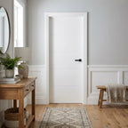 Internal White Smooth Horizontal 5 Panel Door Primed Finish