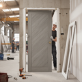 Premium Internal Fully Finished Laminate Fire Door with FD30 Rating for Enhanced Safety and Contemporary Design