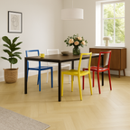 Herringbone 5mm Rigid Core LVT Flooring in Prime Oak with Purecoat
